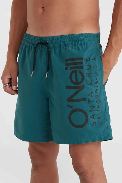 O'Neill Pantaloni scurti de baie cu imprimeu logo Original Cali 16'' Barbati