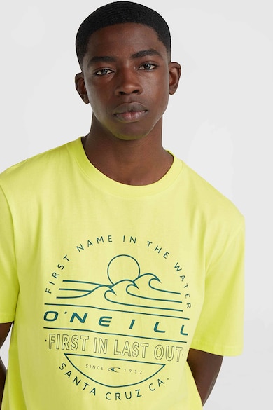 O'Neill Тениска с овално деколте и щампа Мъже