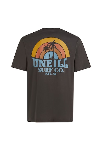 O'Neill Tricou de plaja cu imprimeu logo si tropical Barbati