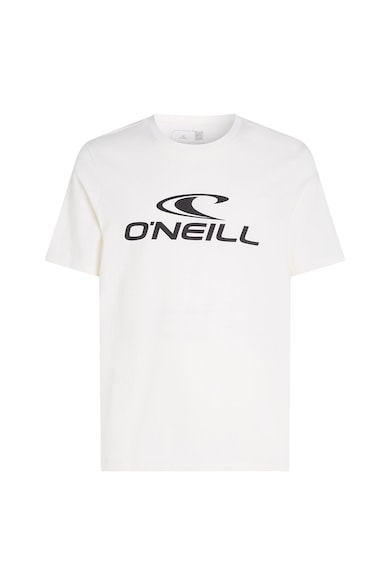O'Neill Kerek nyakú logómintás pamutpóló férfi