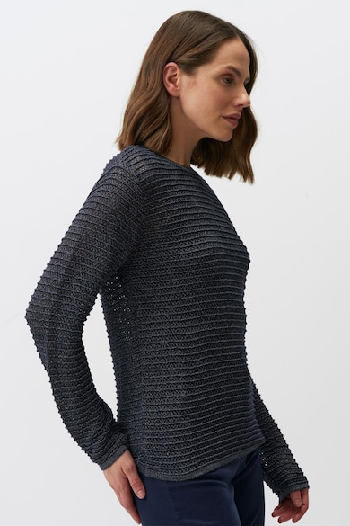 JIMMY KEY Kerek nyakú pulóver azsúros dizájnnal női