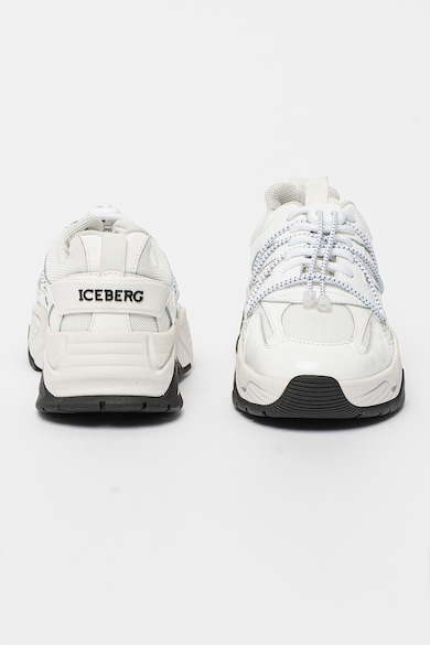 Iceberg Verbia sneaker bőrrészletekkel női
