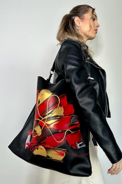 Tessuto. Kézzel festett műbőr táska női