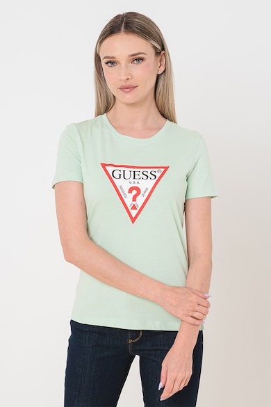 GUESS Tricou din bumbac cu imprimeu logo Femei