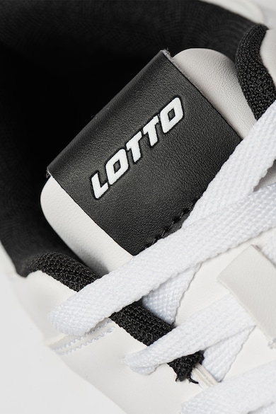 Lotto Pantofi sport din piele ecologica cu detalii logo Giles Barbati