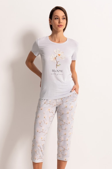 Sofiaman Pijama din amestec de modal Aria Magnolia Femei