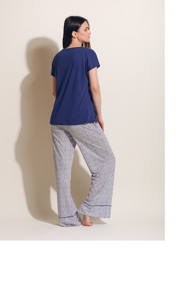 Sofiaman Tricou de pijama din bumbac si eucalipt Breeze Femei