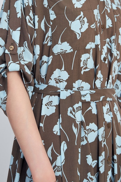 FINN FLARE Rochie-camasa maxi cu model floral Femei