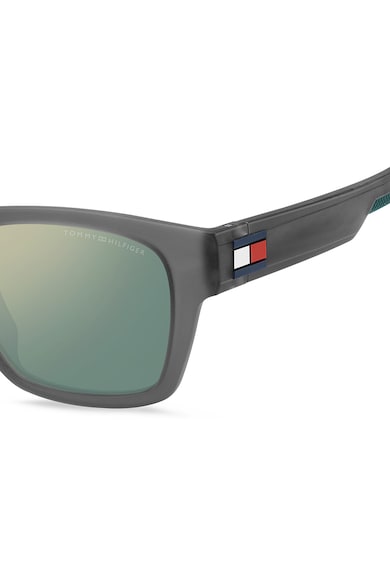 Tommy Hilfiger Квадратни слънчеви очила с плътен цвят Мъже