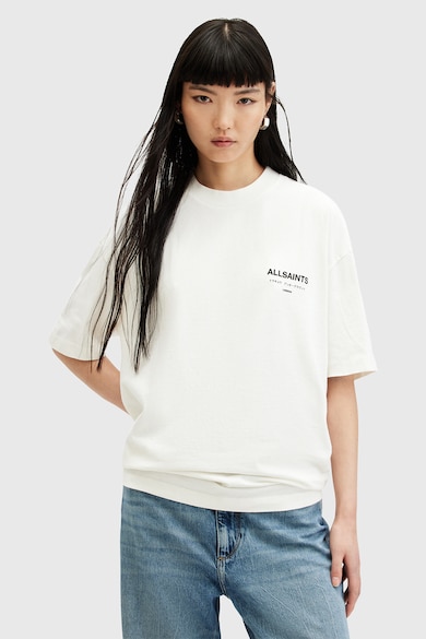 AllSaints Памучна тениска с лого на гърба Жени