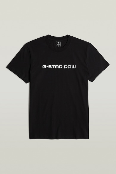 G-Star RAW Tricou de bumbac organic cu decolteu la baza gatului Barbati