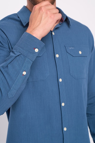 Lee Cooper Памучна риза с пришити джобове Мъже