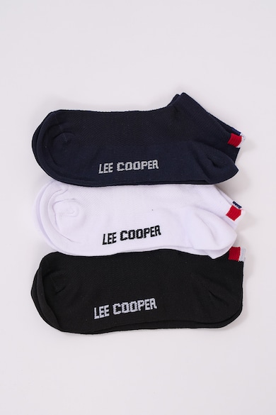 Lee Cooper Logós rövid szárú zokni szett - 3 pár férfi
