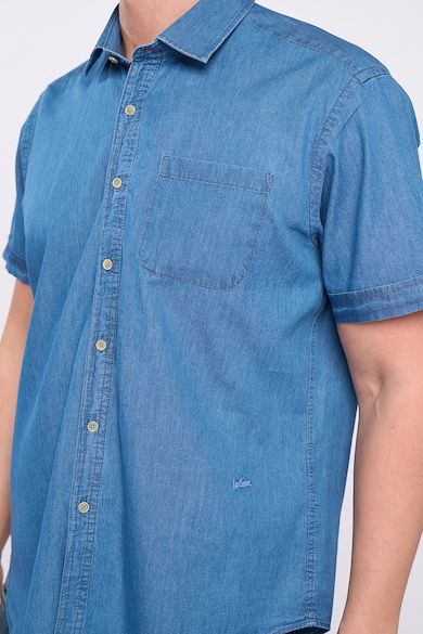 Lee Cooper Дънкова риза с джоб на гърдите Мъже