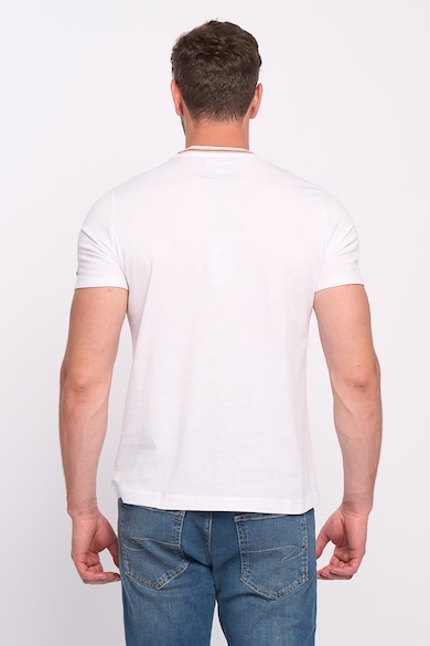 Lee Cooper Тениска с овално деколте и контрасти Мъже