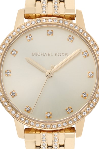 Michael Kors Часовник от неръждаема стомана с кристали Жени