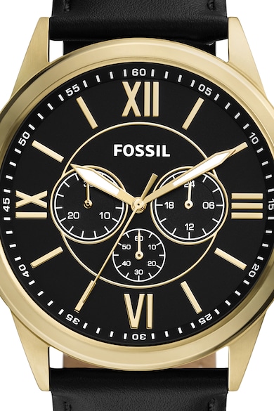 Fossil Ceas cronograf cu o curea de piele Barbati