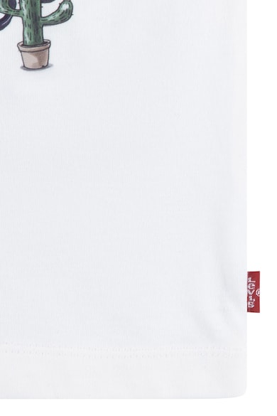 Levi's Set de tricou cu imprimeu logo si blugi scurti Baieti