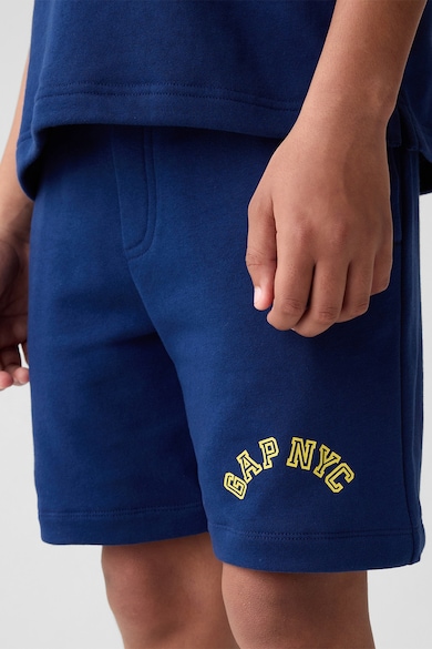 GAP Pantaloni scurti din amestec de bumbac cu imprimeu logo Baieti