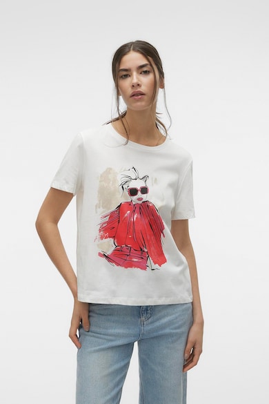 Vero Moda Тениска Petra от органичен памук Жени