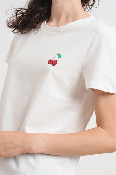 Vero Moda Бляскава тениска от органичен памук Жени