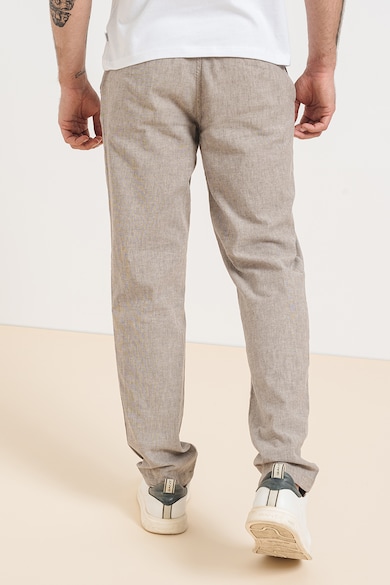 Jack & Jones Панталон с лен със скосени джобове Мъже
