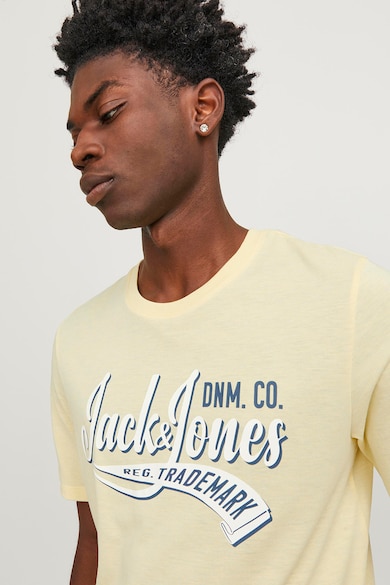 Jack & Jones Тениска от органичен памук с лого Мъже