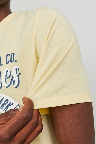 Jack & Jones Тениска от органичен памук с лого Мъже