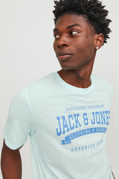 Jack & Jones Logós organikuspamut póló férfi