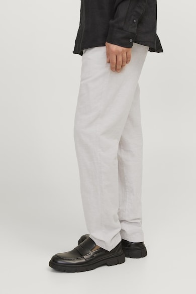 Jack & Jones Pamuttartalmú egyenes szárú nadrág férfi