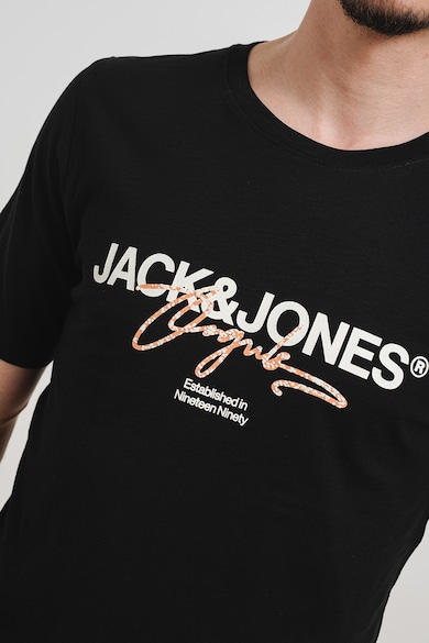 Jack & Jones Póló logóval a mellrészen férfi