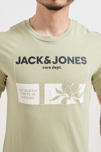 Jack & Jones Logómintás pamutpóló férfi
