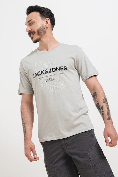 Jack & Jones Тениска от памук с лого Мъже