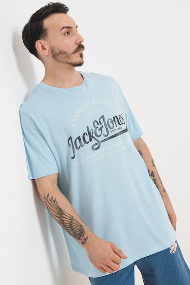 Jack & Jones Тениска Louie с овално деколте и лого Мъже