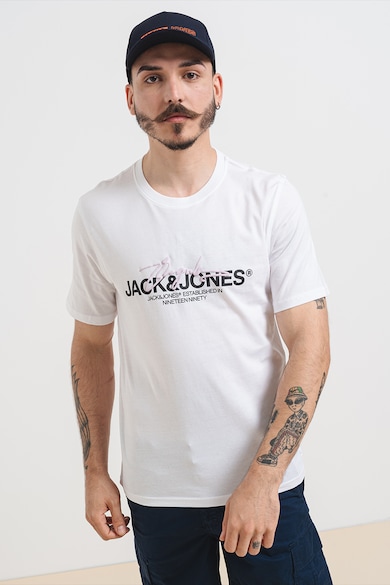 Jack & Jones Памучна тениска Aruba с овално деколте, 2 броя Мъже