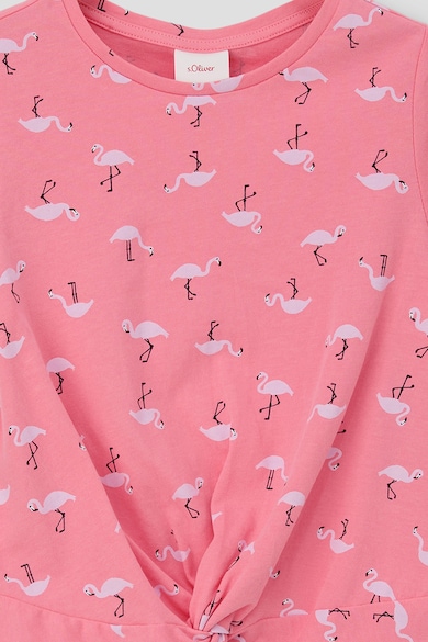 s.Oliver Flamingós szűk fazonú póló Lány