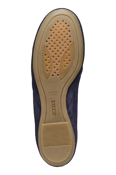 Geox Pantofi loafer de piele intoarsa cu aplicatie metalica Femei