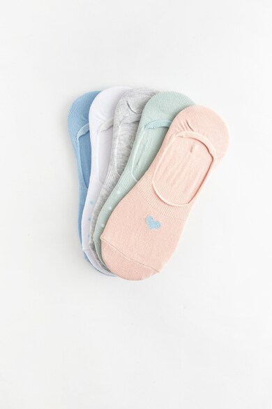 LC WAIKIKI Изрязани чорапи с памук, 5 чифта Жени