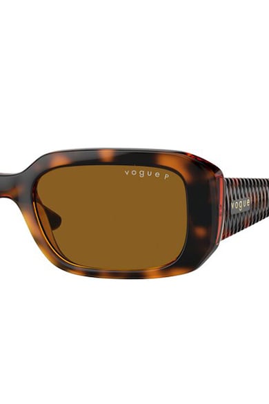 Vogue Правоъгълни слънчеви очила с плътен цвят Жени