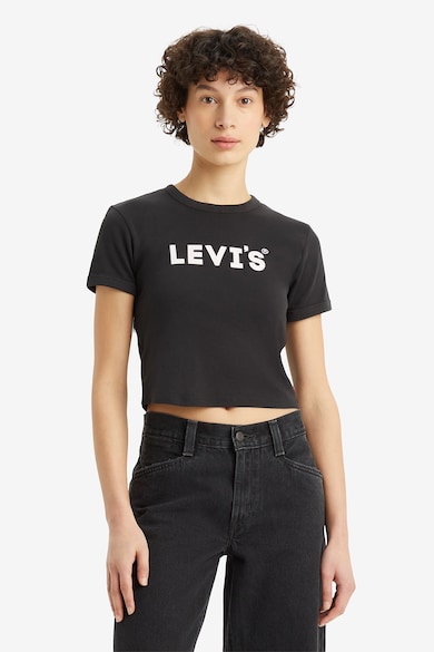 Levi's Logómintás crop póló női