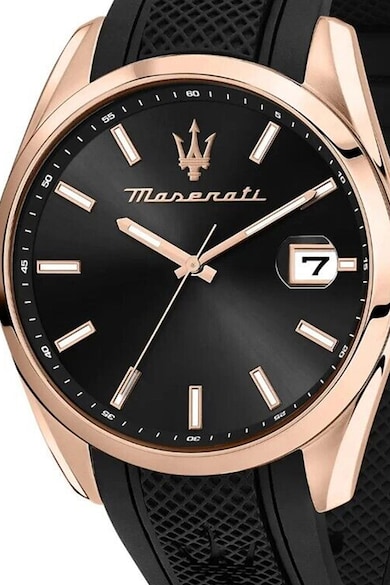 Maserati Часовник с хронометър и силиконова каишка Мъже