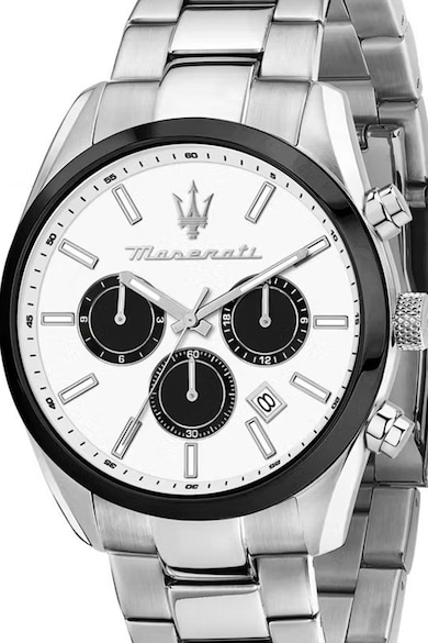 Maserati Ceas analog cronograf de otel inoxidabil Attrazione Barbati