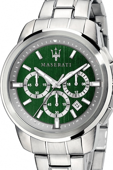 Maserati Овален часовник от неръждаема стомана с хронограф Мъже