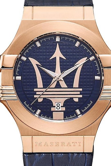 Maserati Часовник с кожена каишка Мъже