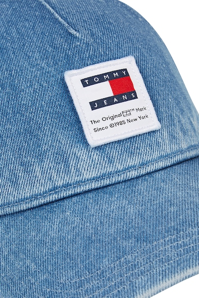 Tommy Jeans Шапка Modern от деним с лого Мъже