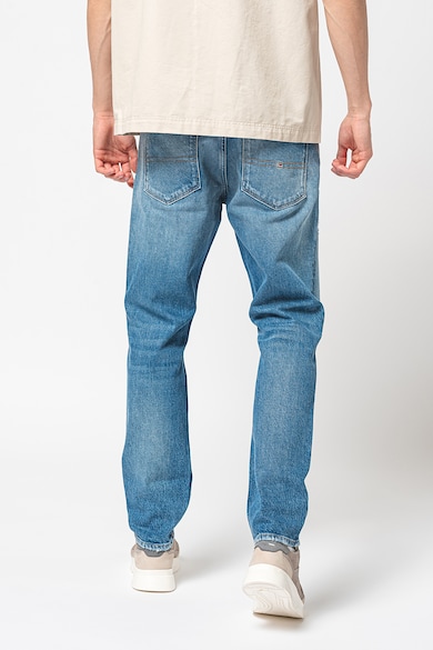 Tommy Jeans Scanton Mosott hatású farmernadrág szaggatott részletekkel férfi