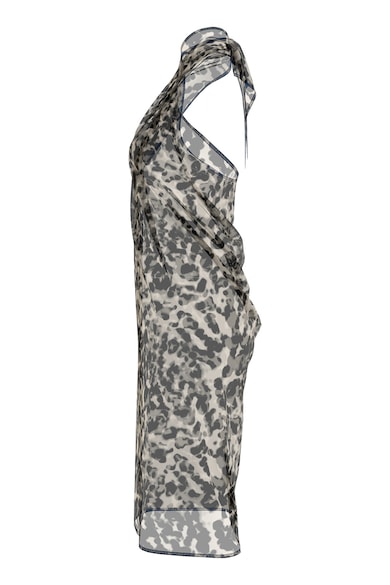 CALVIN KLEIN Полупрозрчна рокля с модал Жени
