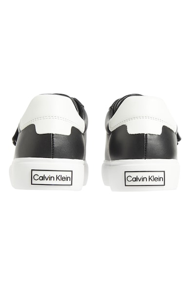 CALVIN KLEIN Кожени спортни обувки с велкро Жени