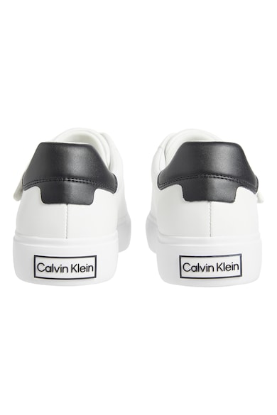 CALVIN KLEIN Кожени спортни обувки с велкро Жени