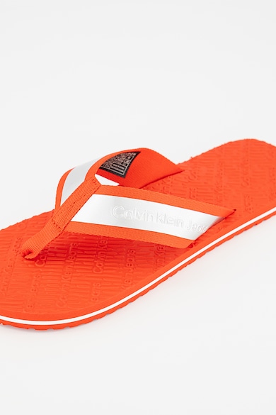 CALVIN KLEIN JEANS Flip-flop papucs domború logóval férfi